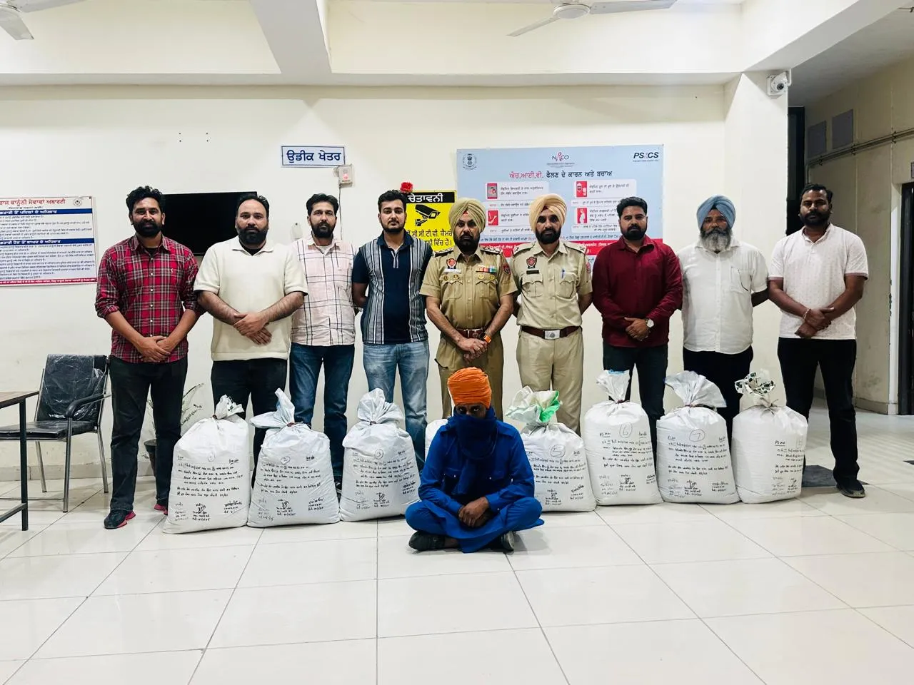 ਦੋ ਕੁਇੰਟਲ ਭੁੱਕੀ ਚੂਰਾ ਪੋਸਤ ਸਮੇਤ ਇਕ ਕਾਬੂ